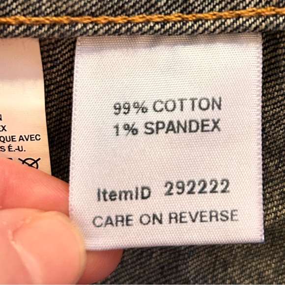 L.L. Bean Women’s Dark Blue Denim Jacket - Picture 9 of 11